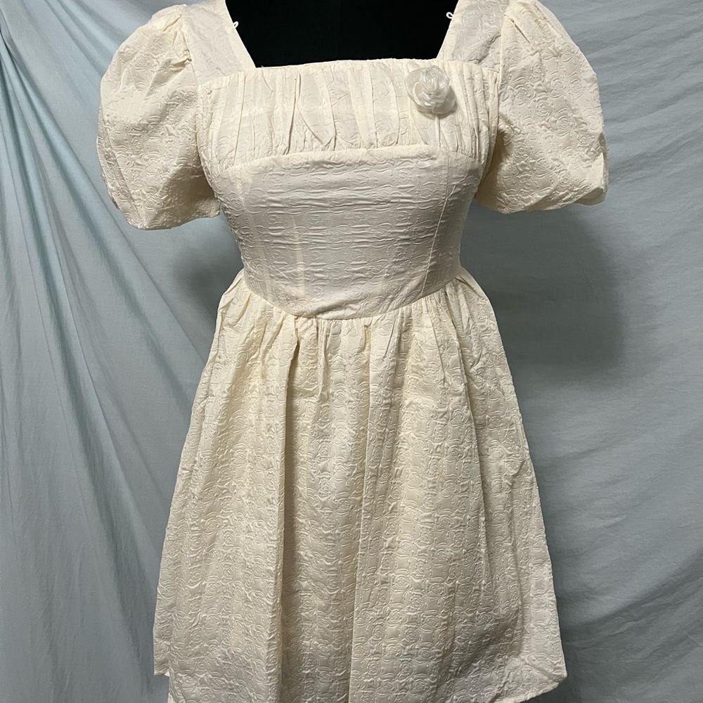 Elegant Cream Dress
